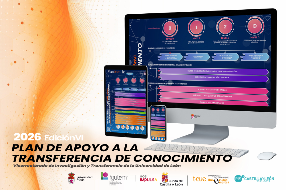 Plan de Apoyo a la Transferencia de Conocimiento de la Universidad de León (Edición VI)